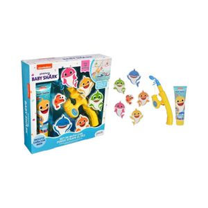 Set Baby Shark Gelatti Shampo + Juego de Pesca 6 Unidades