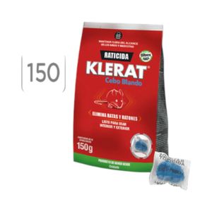 KLERAT® Raticida CEBO BLANDO 150gr