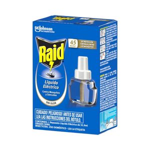 Insecticida Raid Liquido Refill Eléctrico