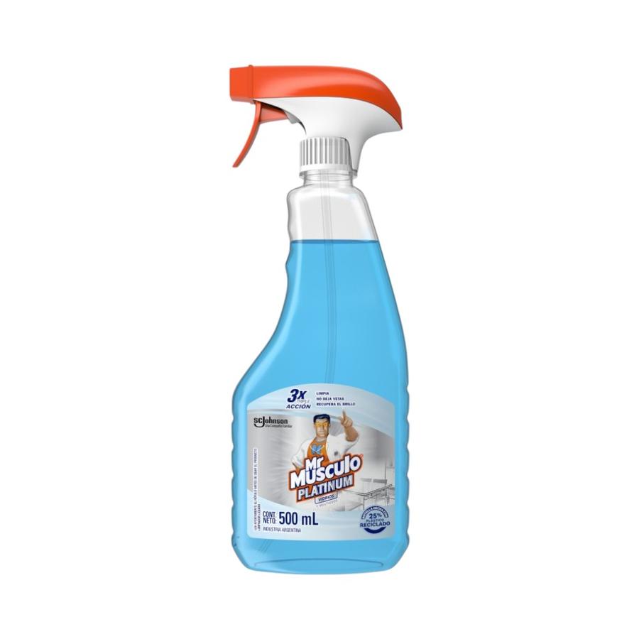 Limpiador Mr Musculo Vidrio y Multiuso Gatillo 500 ml