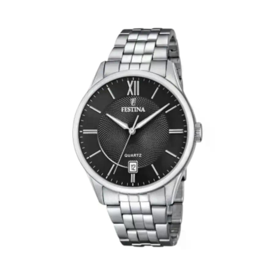 Reloj De Acero Festina F20425/3 Hombre Plateado
