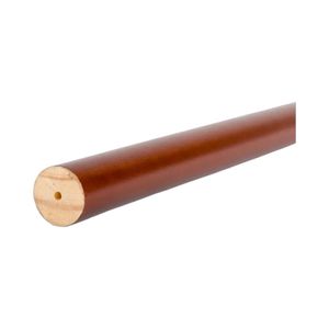 Barra de Madera Color Chocolate de 19 mm x 1.50 m METALHSA