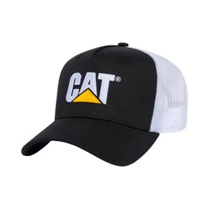 Jockey Hombre Caterpillar Trucker Negro