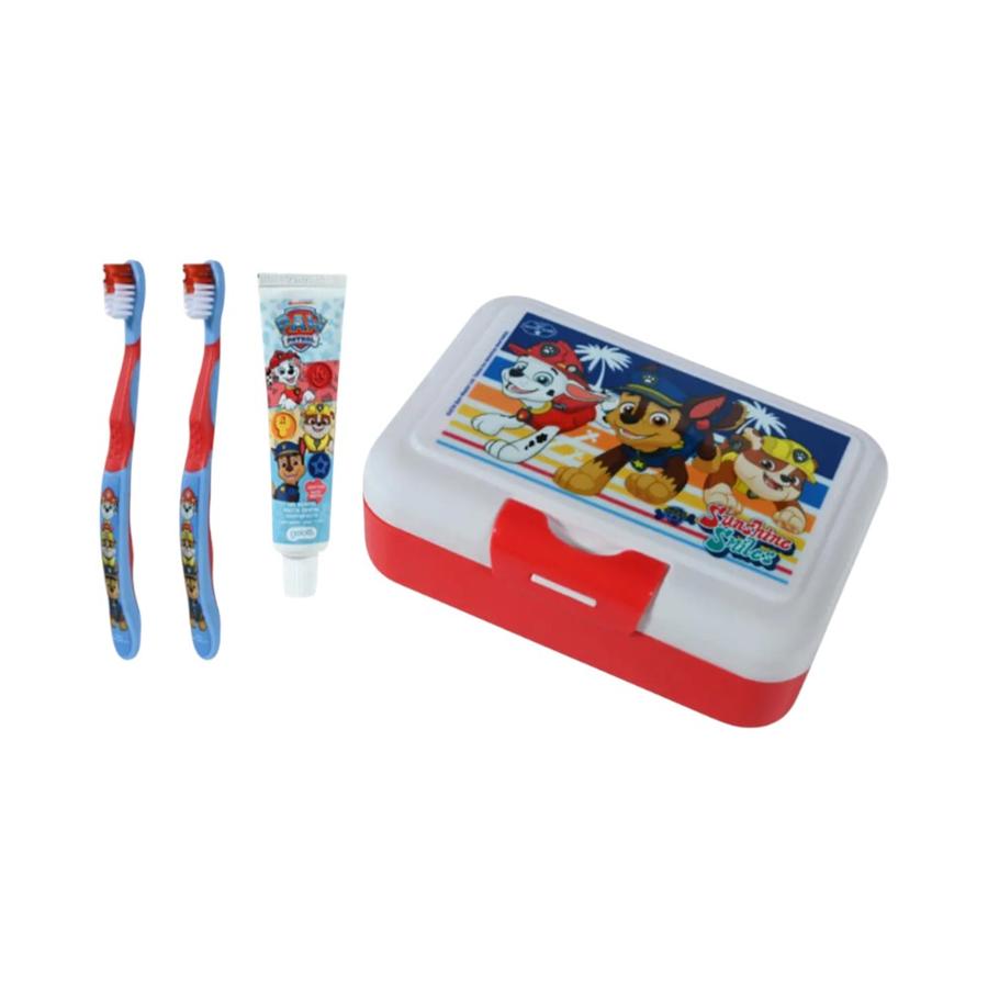 Lonchera Paw Patrol Gelatti + Pasta de Dientes + 2 Cepillos
