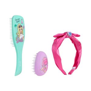 Set Barbie Gelatti 2 Cepillos Pelo + Cintillo
