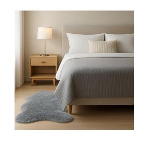 Bajada de cama Chantilly Gris 60x90