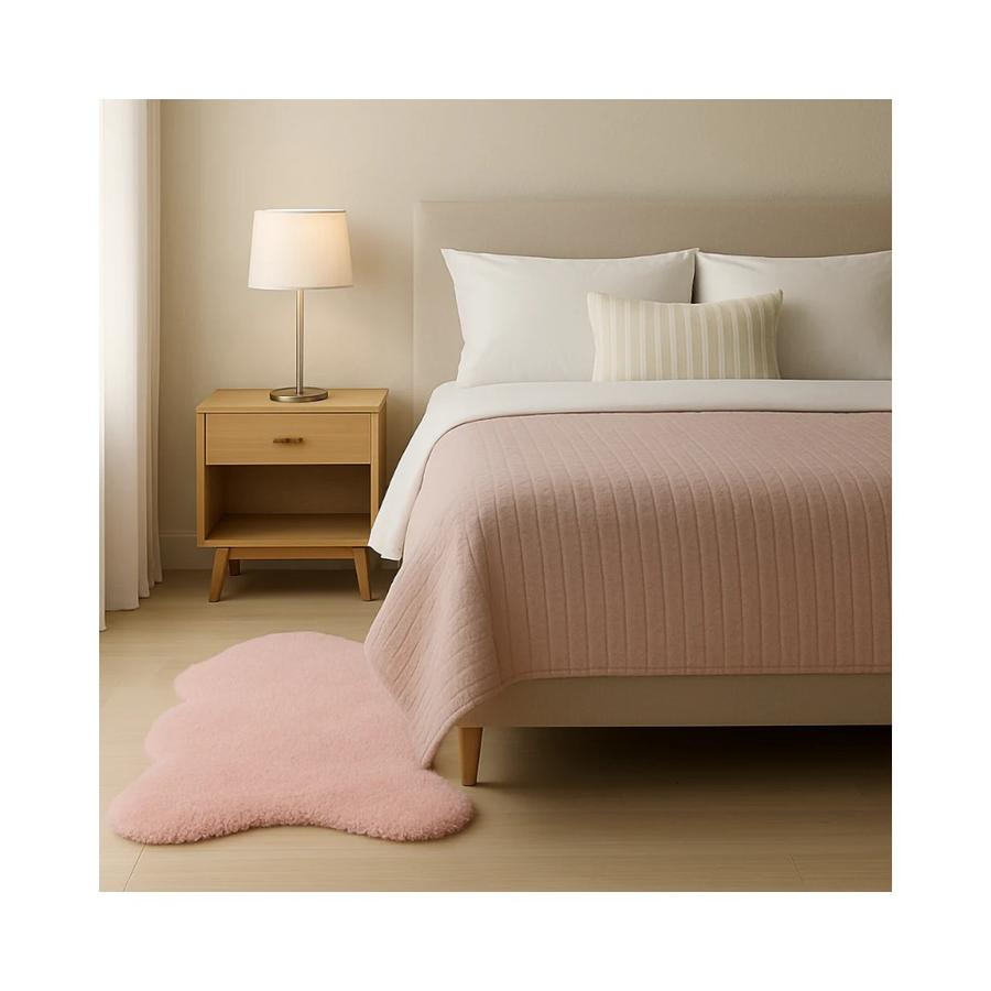 Bajada de cama Chantilly Rosado 60x90