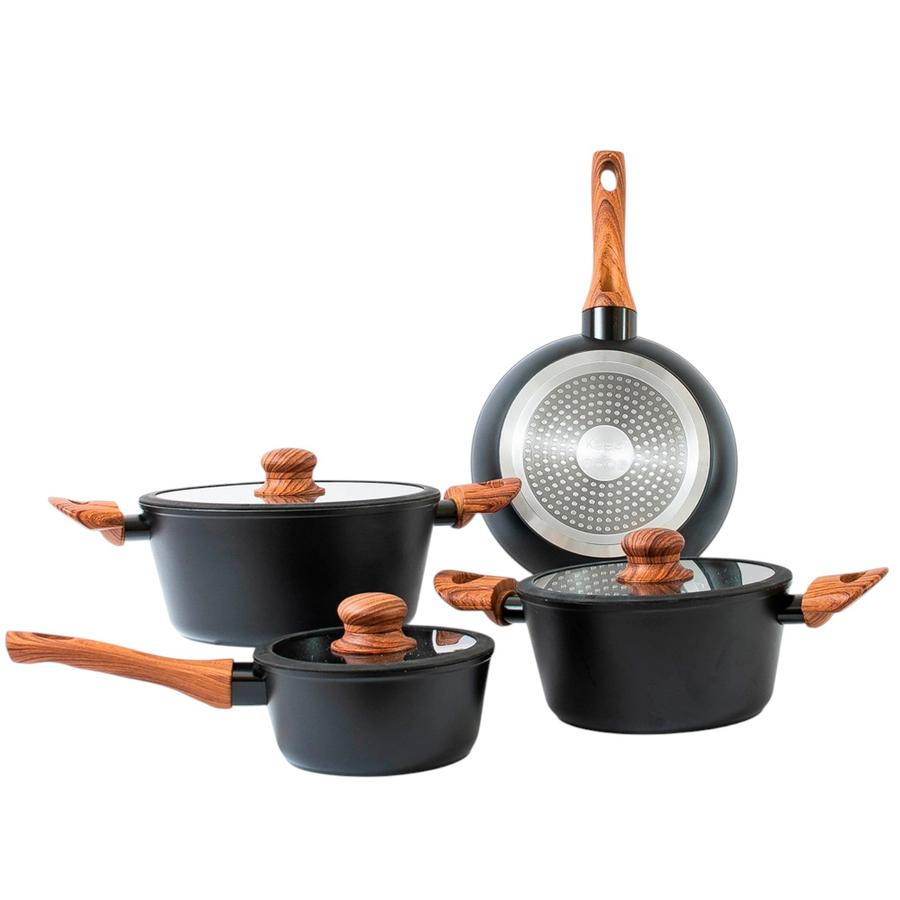 Batería de Cocina Keep Granite Line 7 Piezas antiadherente