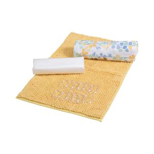 Set Cortina de Baño Mashini 4 Piezas Meru