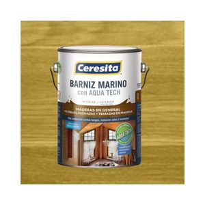 Barniz Marino Aqua Tech Maple 1 Galón Ceresita