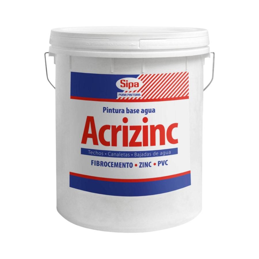 Pintura Techo Acrizinc Sipa Negro 4 GL