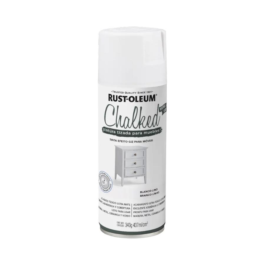 Pintura Tizada en Aerosol Blanco Lino Rust-Oleum 340 gr