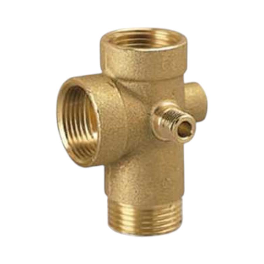 Unión de 5 Vías 1 - 92mm 100327 Pedrollo 100327 Dorado