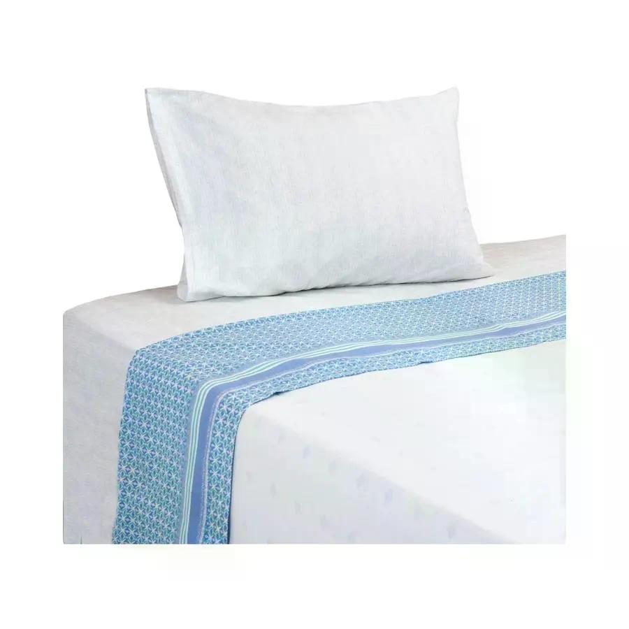 Sábanas 180 Hilos Mashini 2 Plazas Estampado Agua