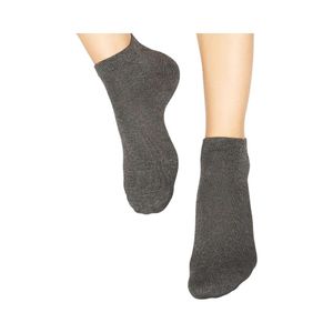 Calcetín Tobillo Bambú Caffarena Pack 3 Gris