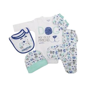 Baby Gift Niño Bambino TEXSET035 5 Piezas Azul