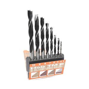 Set Brocas Madera Holz 8 Piezas Alpen 901021