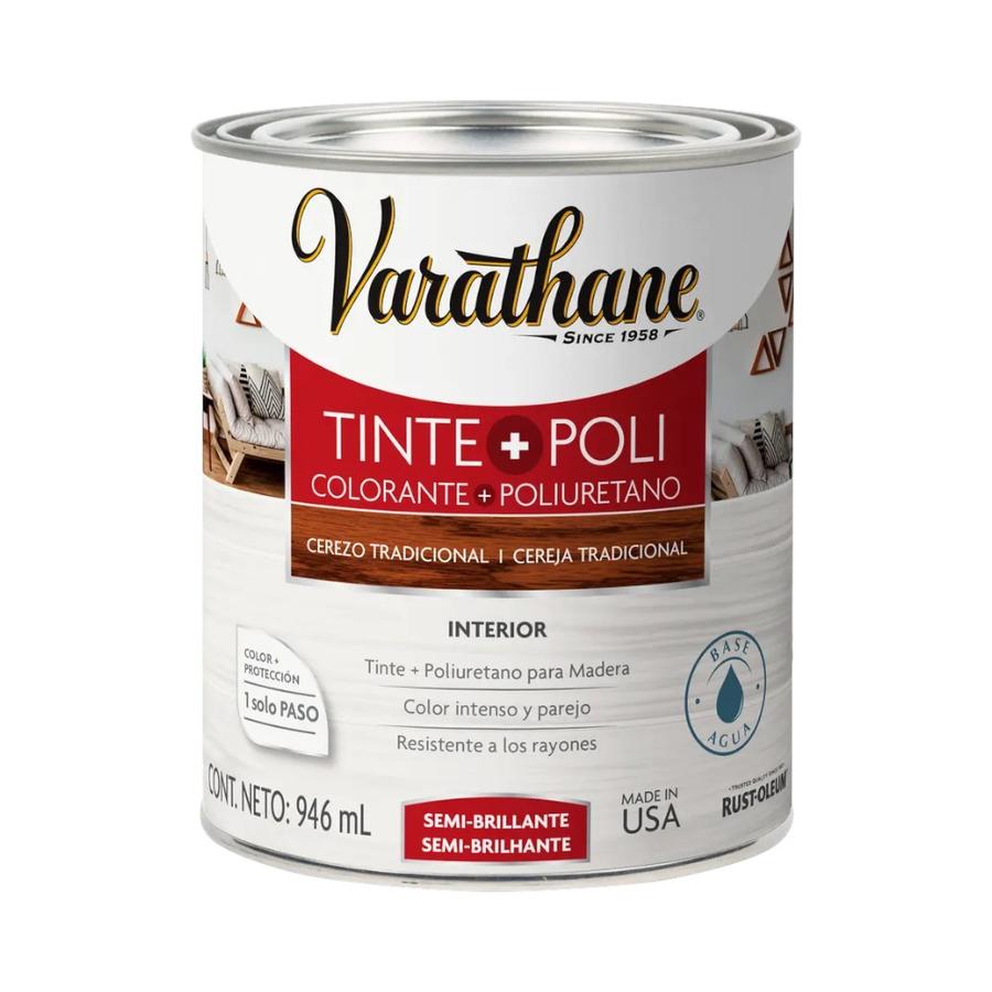 Tinte para Madera con Poliuretano Int Varathane Cerezo 946ml