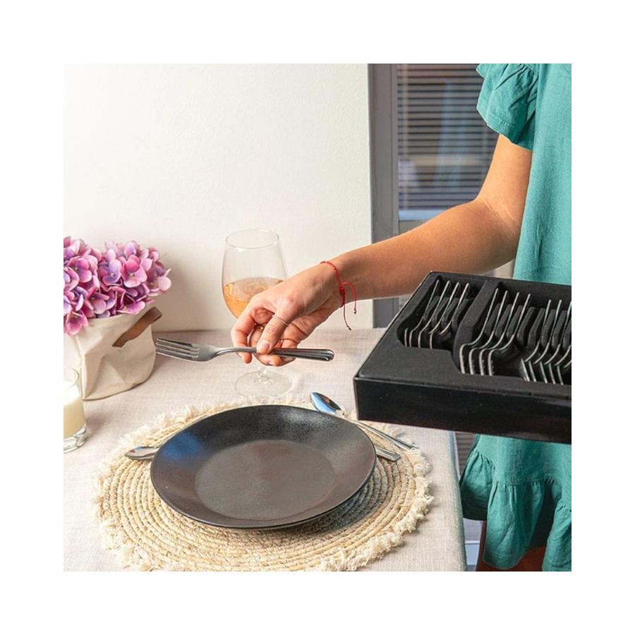 Set Cubiertos 24 Piezas Económico Santa Mariana – 6 Personas