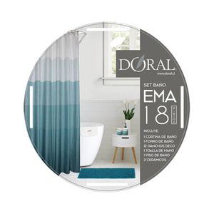 Set de Baño 18 Piezas Doral Ema Coleccionable