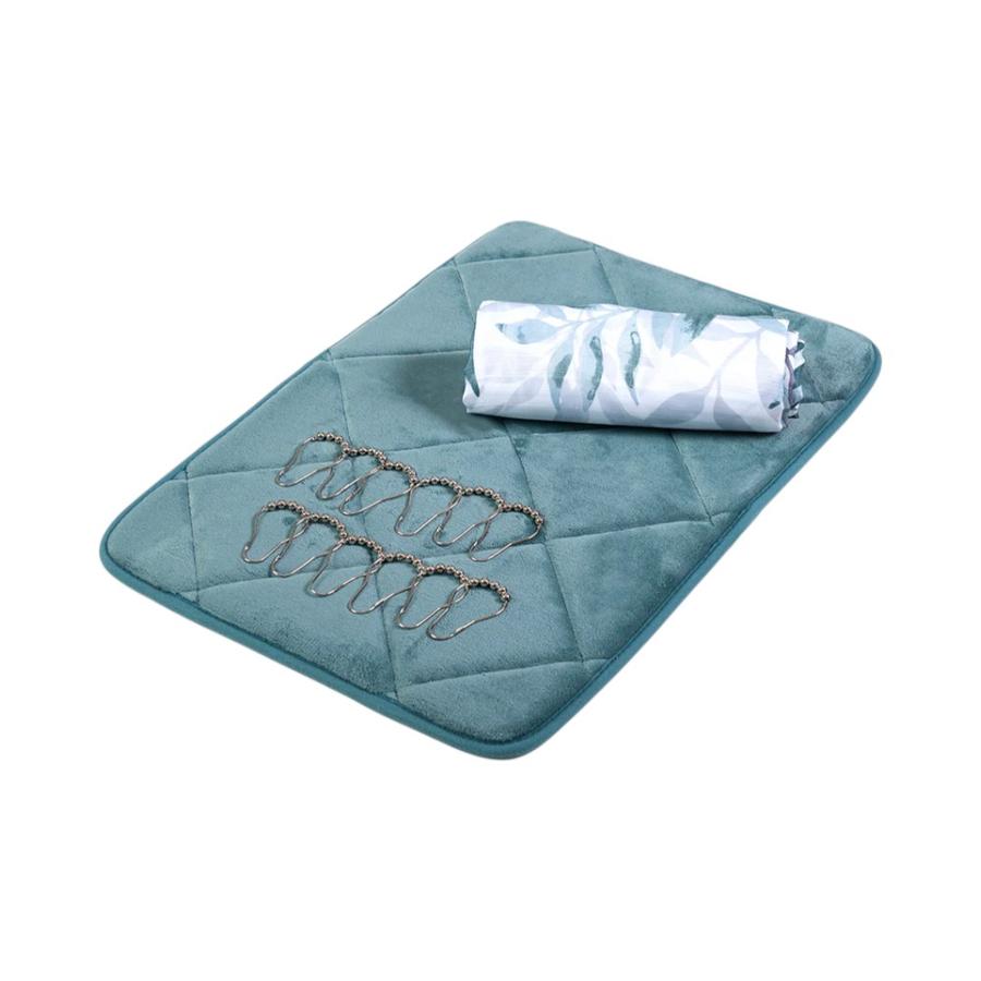 Set de Baño Mashini 3 Piezas Cortina 180x180 cm Teresa