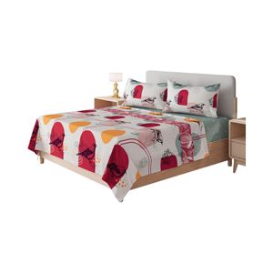 Sábanas Estampadas Blue Doral 200 Hilos 1.5 Plazas