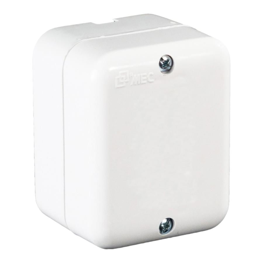 Casquete Sobrepuesto Ciego Mec Blanco