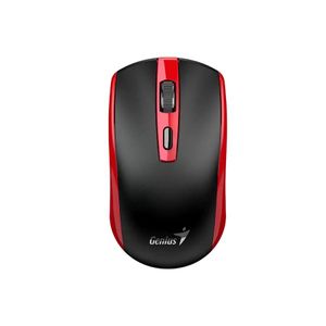 Mouse Inalámbrico Recargable Genius ECO-8150 Copilot Rojo