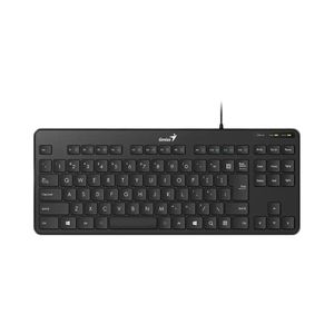 Teclado Genius LuxeMate 110 Slim Compact Copilot USB Black