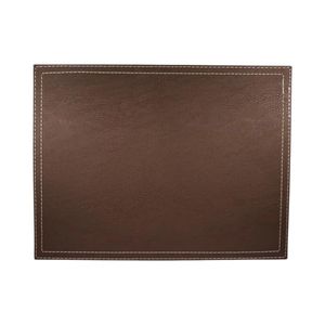 Individual Mesa Rectangular Cafe 32x42 cm Eco-Cuero Doral