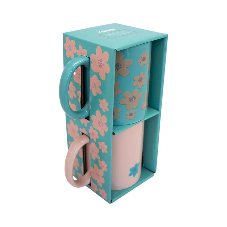 Set Tazas Duo 330ml Keep Botanic