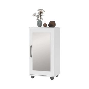 Zapatera Baum Anabella 1 Puerta con espejo Blanco