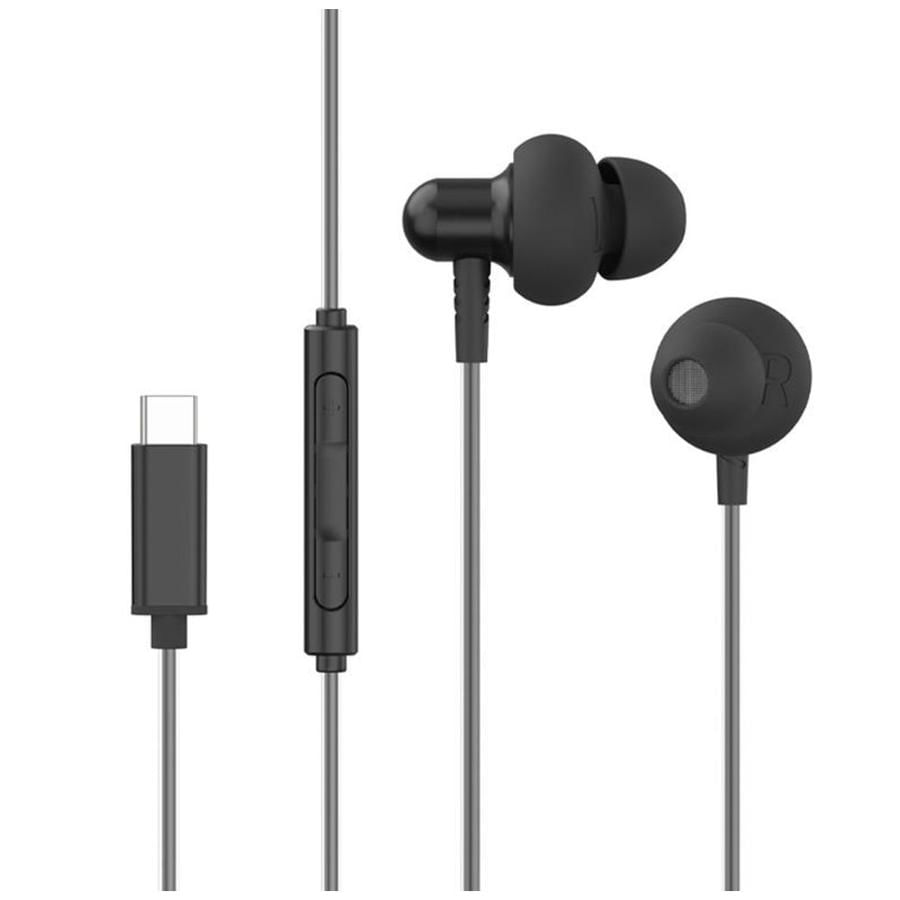 Audifono Manos libres HP In Ear USB-C Negro