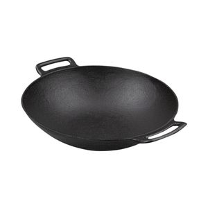 Disco Wok Grilltech Fierro Fundido 37cm Negro