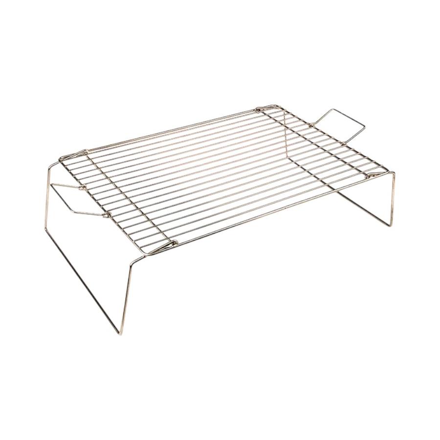 Parrilla Camping Grilltech Chica Plegable Acero Inoxidable