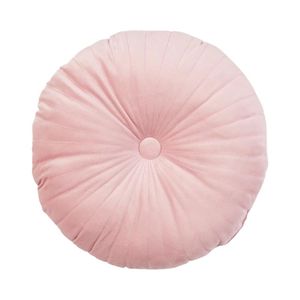 Cojin Velvet 40 cm Circular 825501 Rosado
