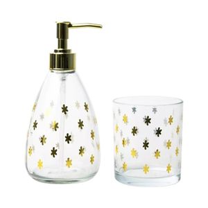 Set 2 Piezas Baño Gold Decoexpress