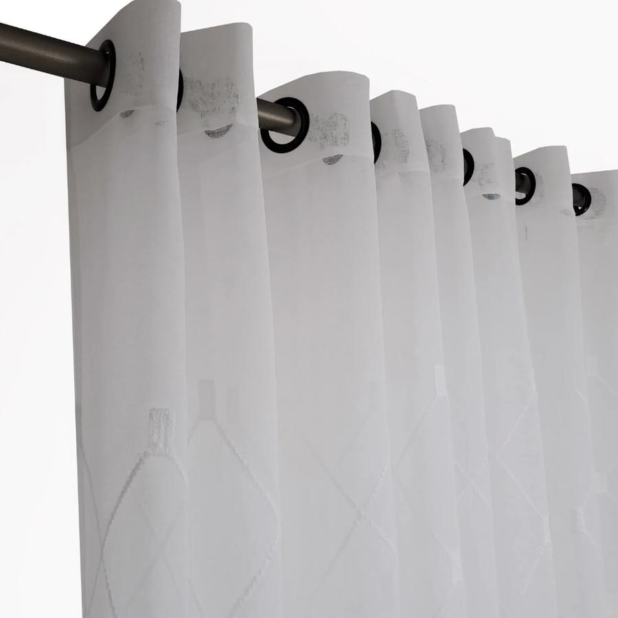 Set 2 Velos Rombos Bordados Argolla 185355208901