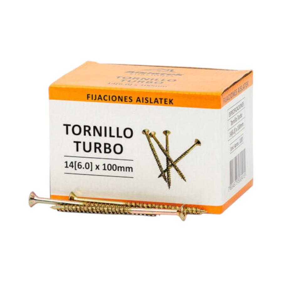 Tornillo Turbo Aislatek 14x100mm