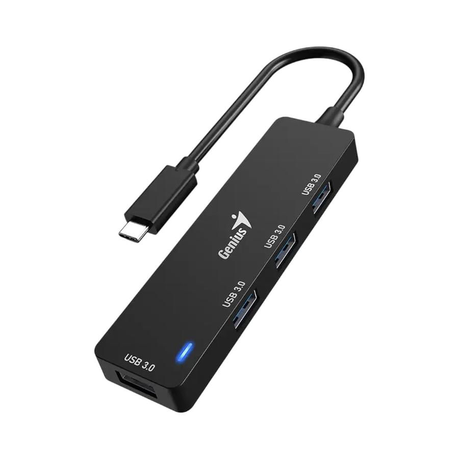 Hub 4 En 1 Plug Type-C A Jack USB 3.0 – UH-400 Genius