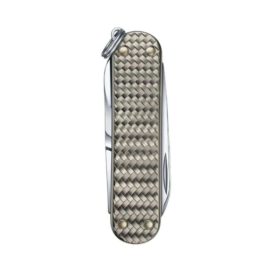Navaja Classic Precious Alox 58mm Victorinox Gris