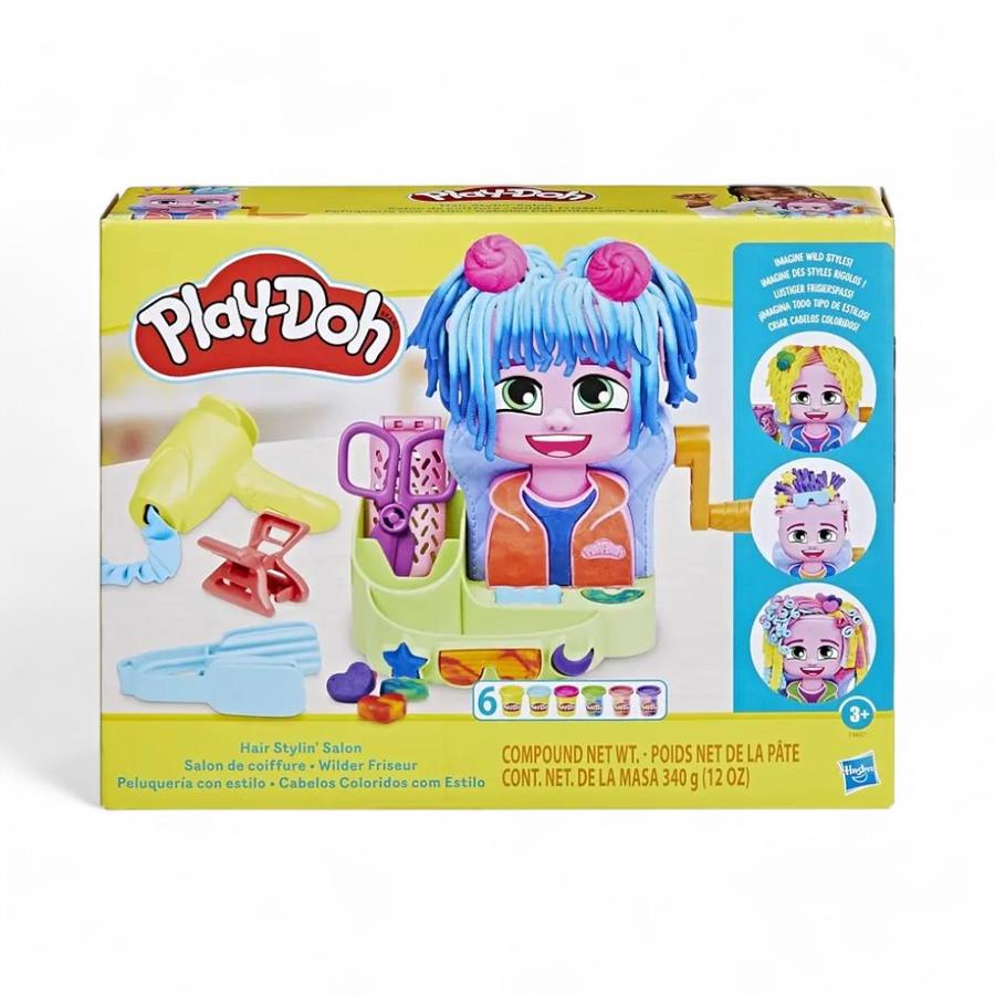 Set PlayDoh Hasbro F8807 Peluquería con Estilo