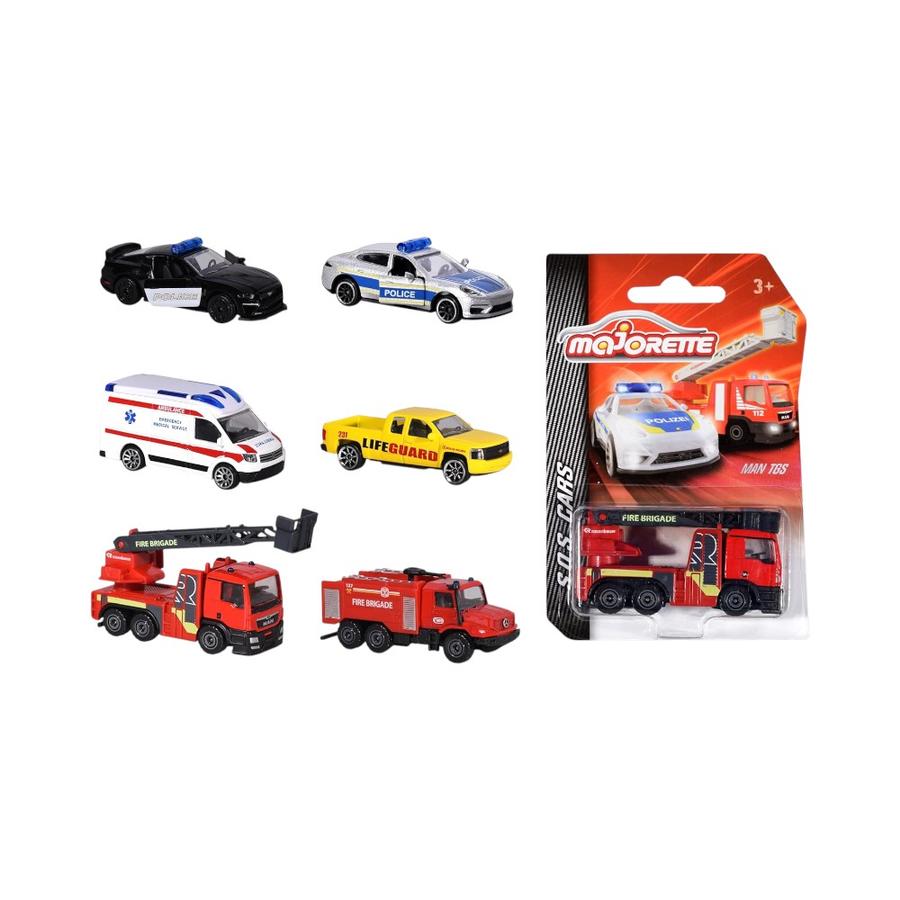 Autos 1:64 Majorette 212057181038 SOS Vehículo Individual