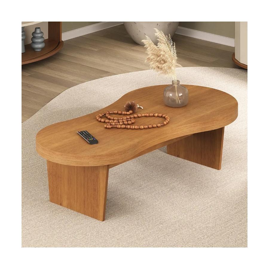 Mesa De Centro Magnun Curva Café