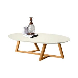 Mesa De Centro Classic Off Blanco/Natural