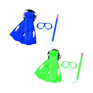 Set Máscara, Snorkel y Aletas Niños 7+ Años Bestway