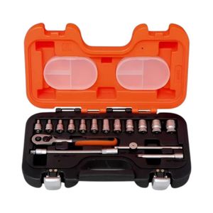 Set Dados y Accesorios 1/4" 16 PZAS.  S160