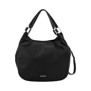 Cartera 2 Asas Amphora Vermel Grande Negro