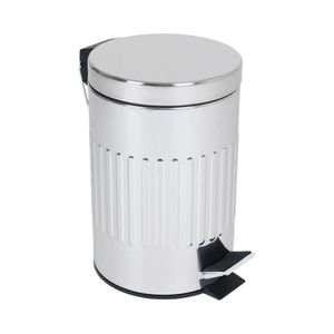 Papelero Metálico Decoline Color Acero 3 LT