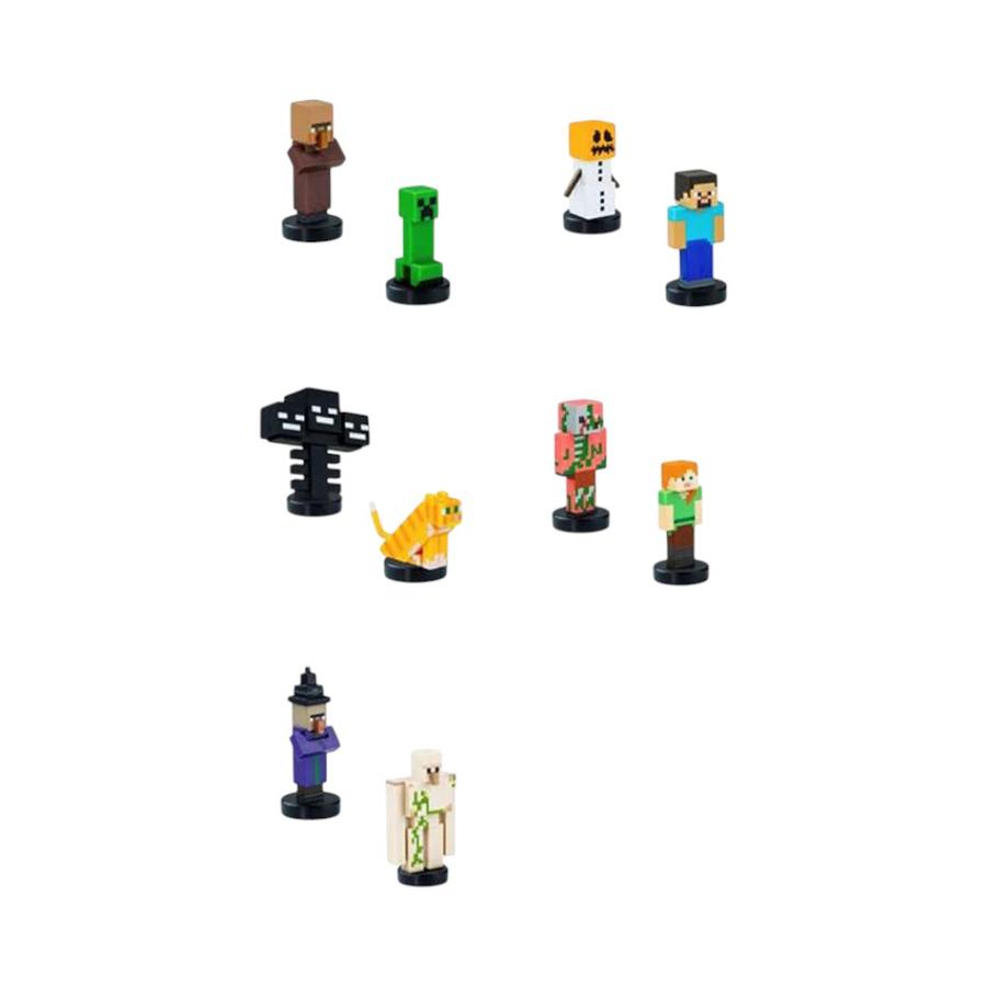 Pack de 2 Figuras Minecraft Timbre Surtidas